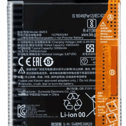Battery For Xiaomi Mi 10T